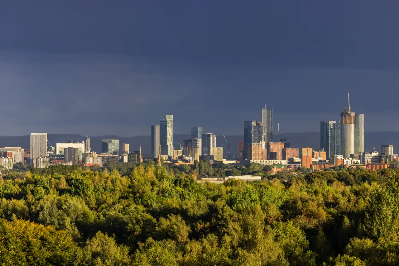 Manchester skyline hero